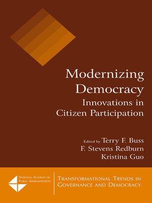 cover image of Modernizing Democracy